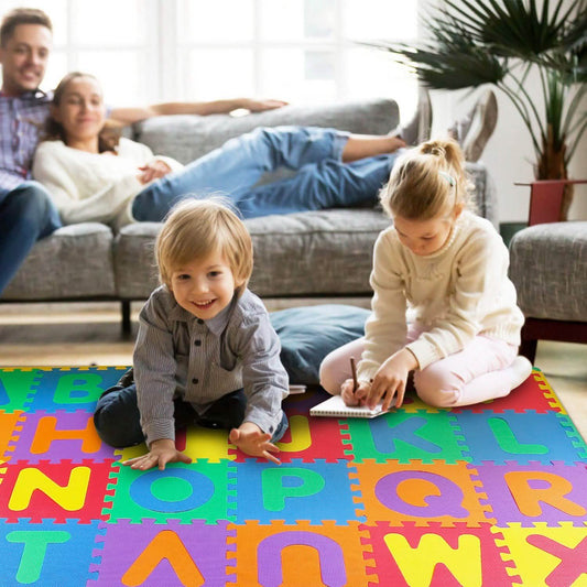 26-Piece: Kids Alphabet Play Mat For Infants Baby Toddlers