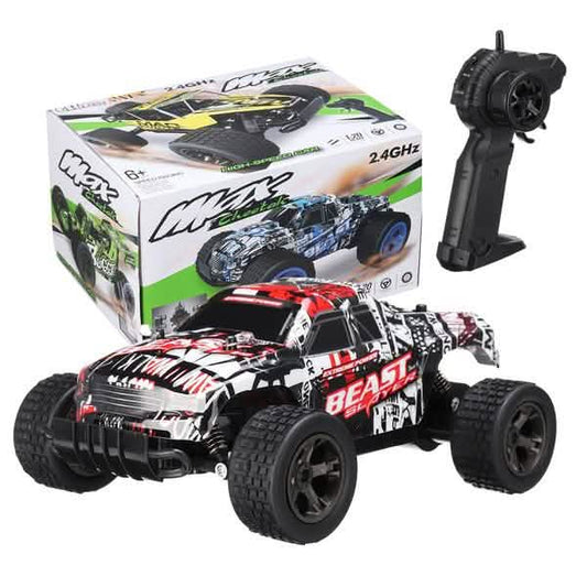 48KM/H 2.4ghz 1:20 Remote Control Car High Speed RC Truck Toys & Games Red - DailySale