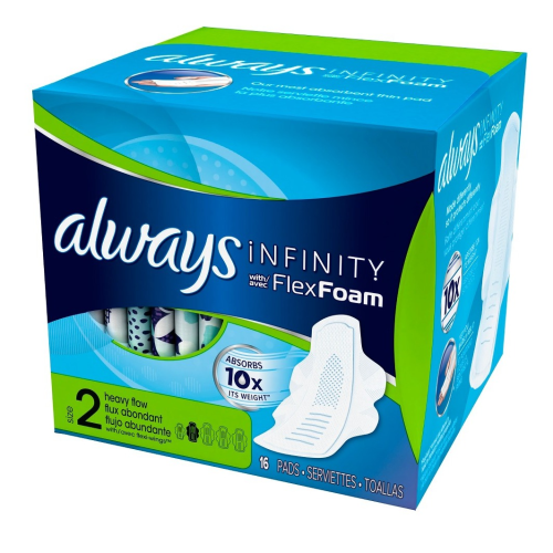 Always Infinity Flexfoam Pads