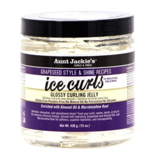 Aunt Jackie's Grapeseed Style & Shine Ice Curls Glossy Curling Jelly 15oz