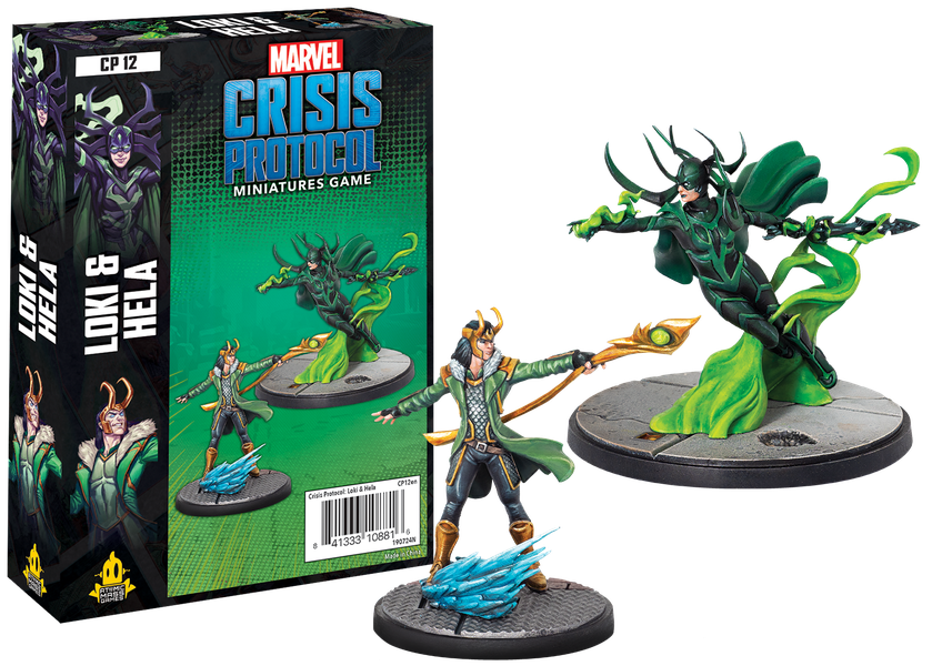 Atomic Mass Games - Marvel Crisis Protocol: Loki and Hela
