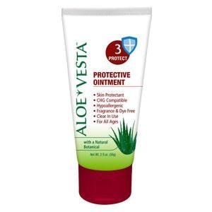 Aloe Vesta Skin Protectant, 2 oz. Tube, Unscented Ointment, 1 Tube